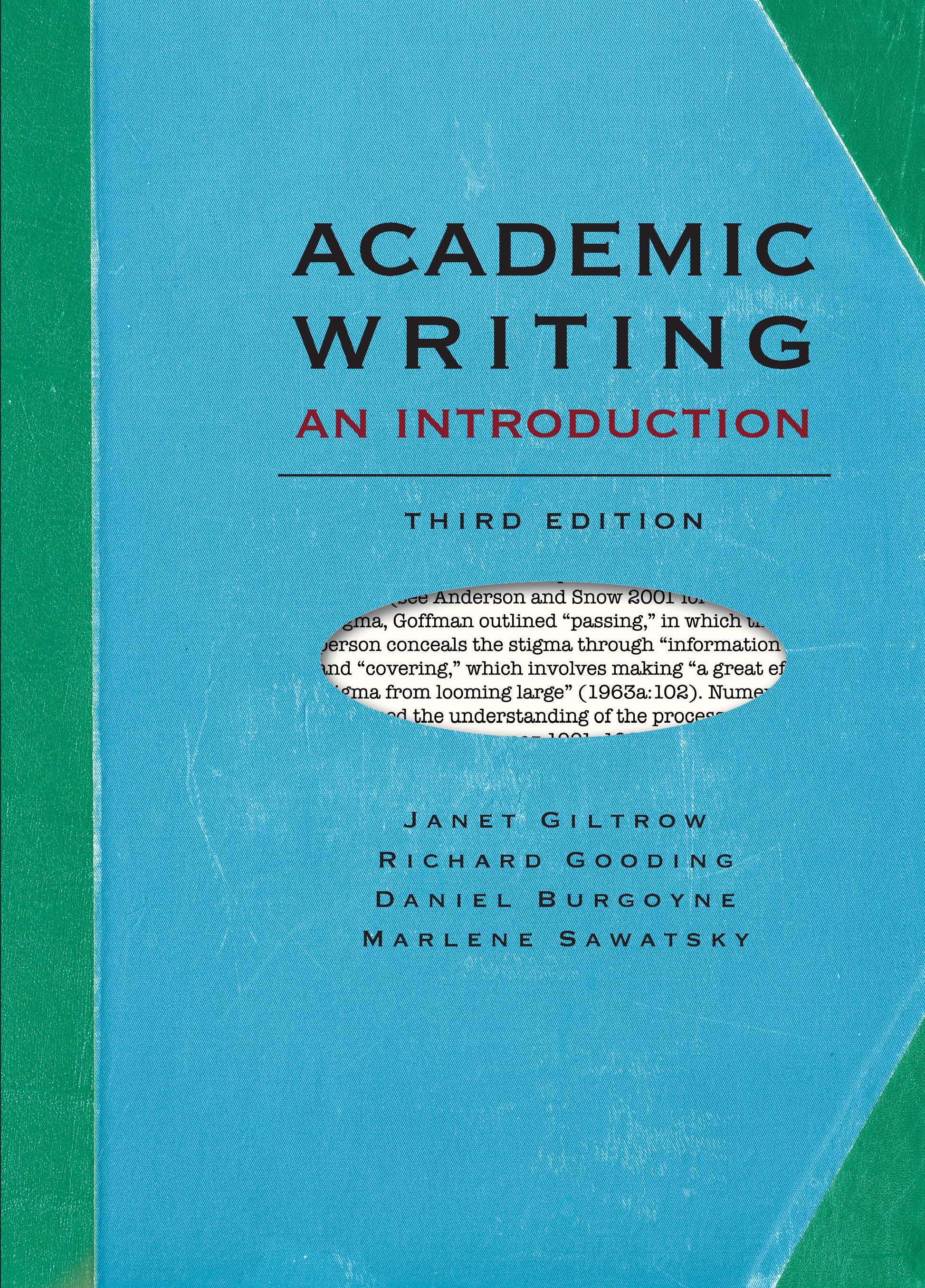 A sequence for academic writing 2nd ed