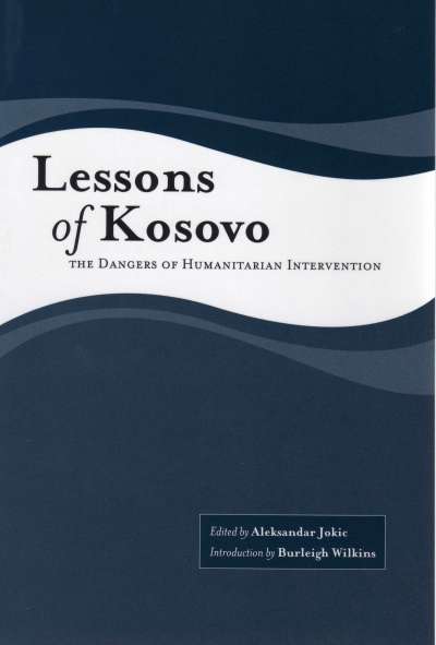 Lessons of Kosovo