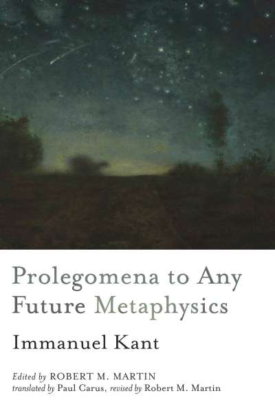 Prolegomena to Any Future Metaphysics