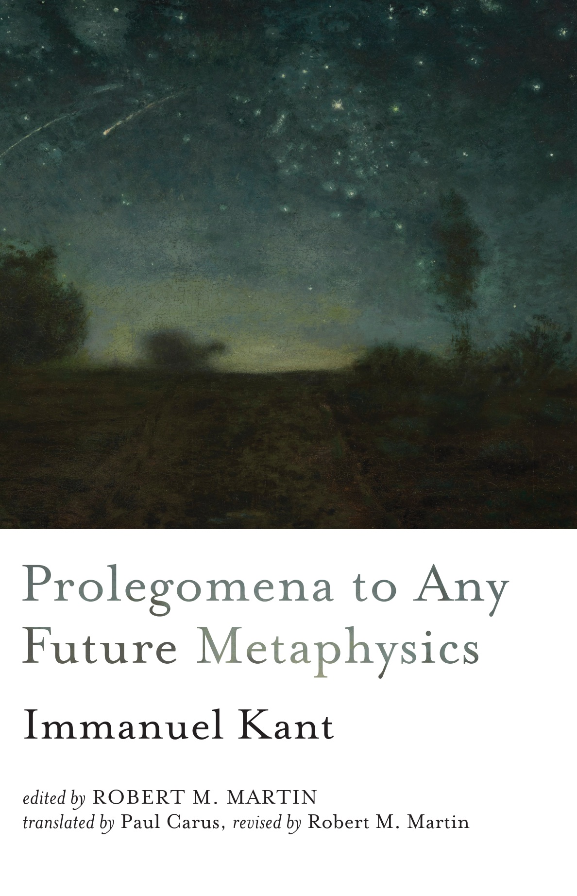 Prolegomena to Any Future Metaphysics